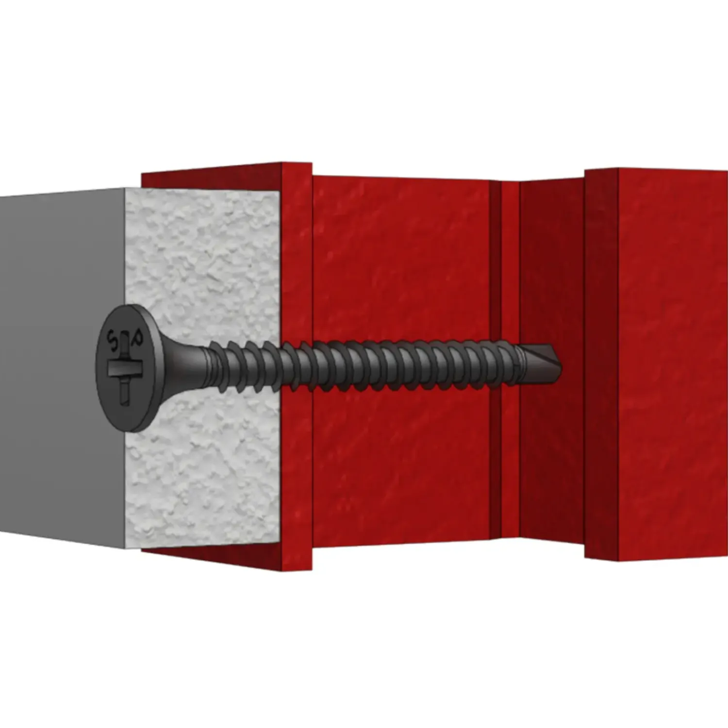 New Spit gipspladeskrue t/træ og 2,5 stål 3,9x25 1000 stk.