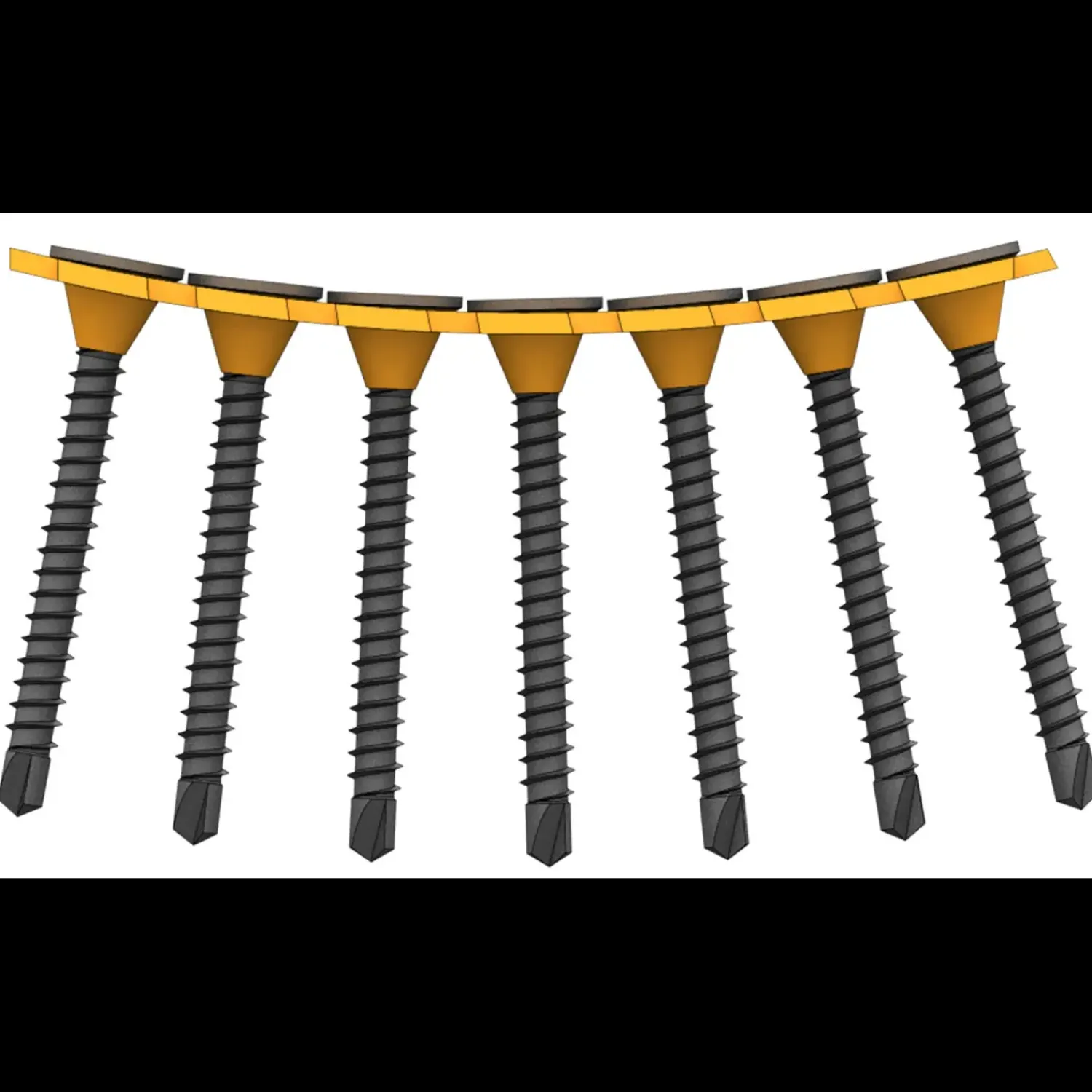 New Spit gipspladeskrue t/træ og 2,5 stål 3,9x25 1000 stk.