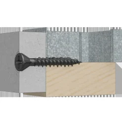 Discount Spit P-Screw FWS fibergipsskrue på bånd 3,9x40 mm FH PH2 elforzink. sort 1000 stk.