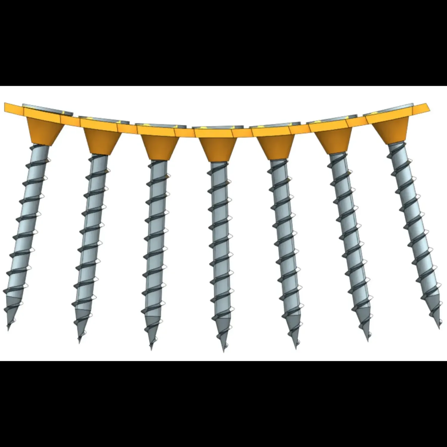 Gipsskruer^Spit P-Screw W gipsskrue t/træ på bånd 3,9x32 mm TH PH2 elforzink. 1000 stk.