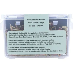 Suki Sortimentsbokse^Spånpladeskruer T25 5,0x60 mm 70 stk