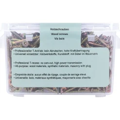 New Suki Spånpladeskruer T20 4x40/4,5x50 mm 450 stk