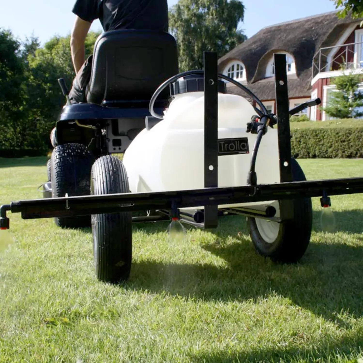 Havetraktorer^Sprøjtevogn 50 liter med spredebom