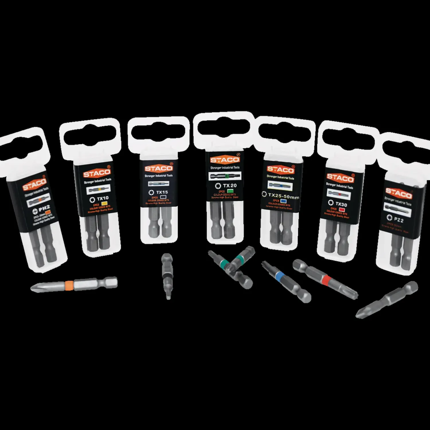 Best STACO bit 1/4"x50 mm PH2 2 stk