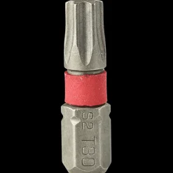 Staco Bor- Og Borsæt^bits 1/4"x25 mm TX30 rød 30 stk.