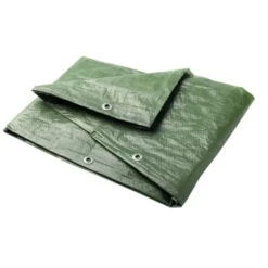 Hot STACO letvægtspresenning grøn 1,7 x 2 m