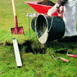 Clearance Danomast Standard montering/opsætning af flagstang 9-12 m   Vær OBS på betingelser for montering