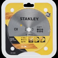 Outlet Stanley rundsavsklinge Ø140x12,7 mm 100T