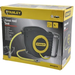 Stanley Trykluftslanger^trykluft slangetromle m/9 meter trykslange