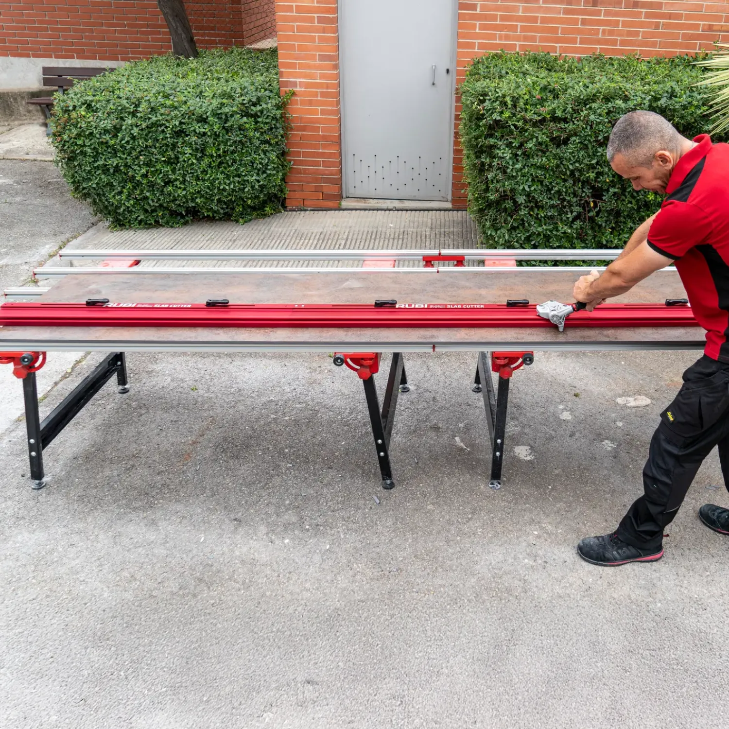 Sale Rubi Staring Slab cutter pro fliseskærer 320 cm rød