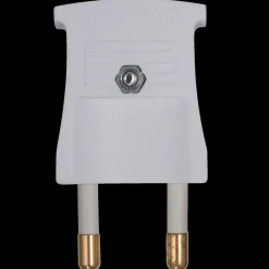 New E-Line Stikprop flad hvid