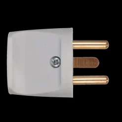 Discount E-Line Stikprop rund m/jord grå