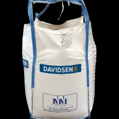 Granit.dk Bigbags|Granitskærver^Store sorte granitskærver 32/45 mm (jernbaneskærver). BigBag á 1000 kg