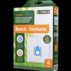 Støvsugerposer Og-Tilbehør^Støvsugerposer t/Siemens 4 stk inkl. 1 filter
