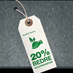 Sundolitt Flamingoisolering^Climate C80BE grå 230x600x1200 mm