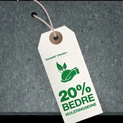 Sundolitt Flamingoisolering^Climate C80BE grå 200x600x1200 mm