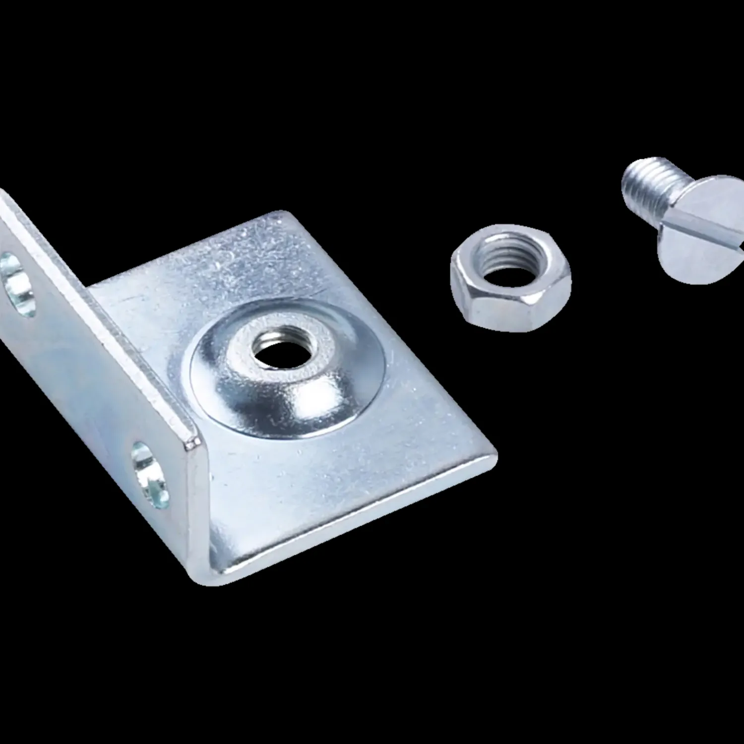 Svalk Skydedør- Og Portbeslag^KG 40/75 bærevinkel vægmontering