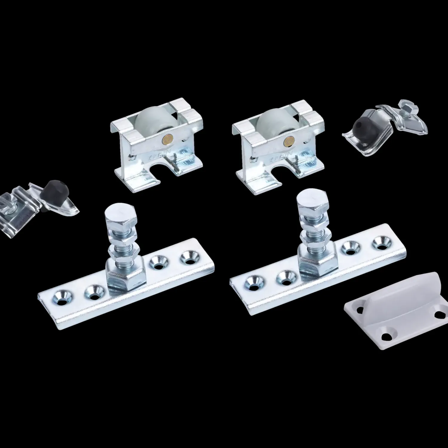 Svalk Skydedør- Og Portbeslag^KG 40 skydedørsbeslagsæt u/skinne