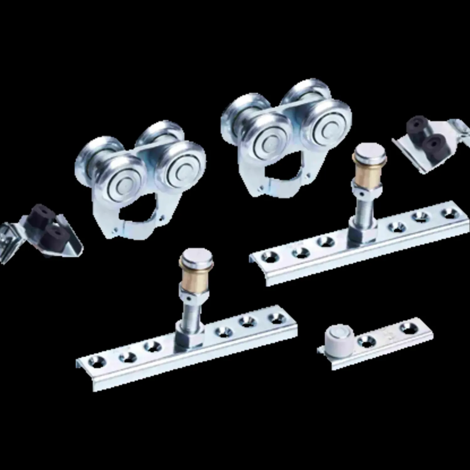 Svalk Skydedør- Og Portbeslag^KG 300 skydeportbeslagsæt u. skinne