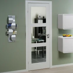 Online Swedoor Clever-line Easy GW3 m/glas glat hvid 40x825x2040 mm