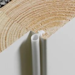 Swedoor Karme^Flex +Karm 92 mm hvid fyr 786x2089 mm m/std.bund i bøg