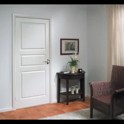 Hot Swedoor formpresset dør hvid 40x825x2040 mm