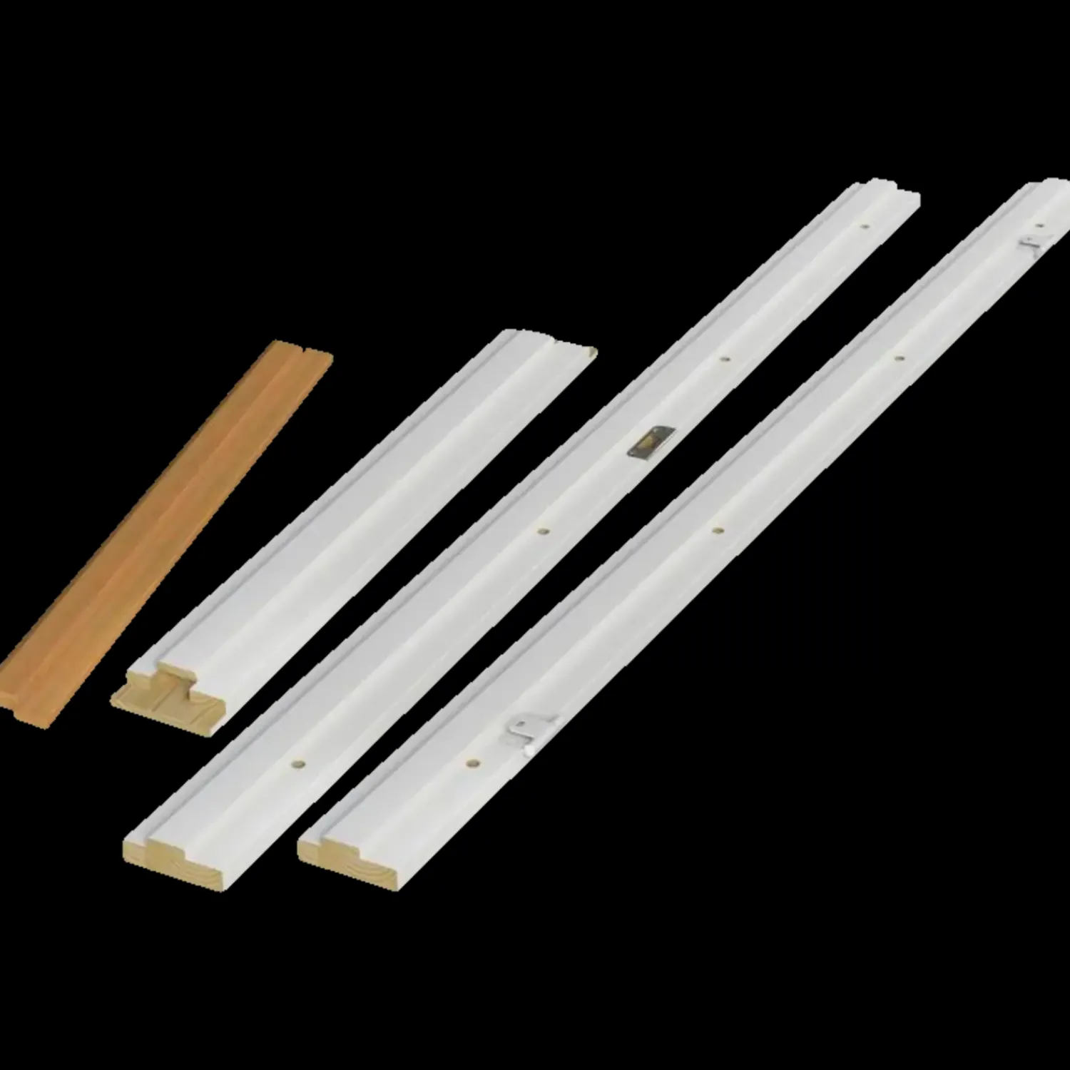 New Swedoor karm med bund fyr hvid 75x686x2089 mm