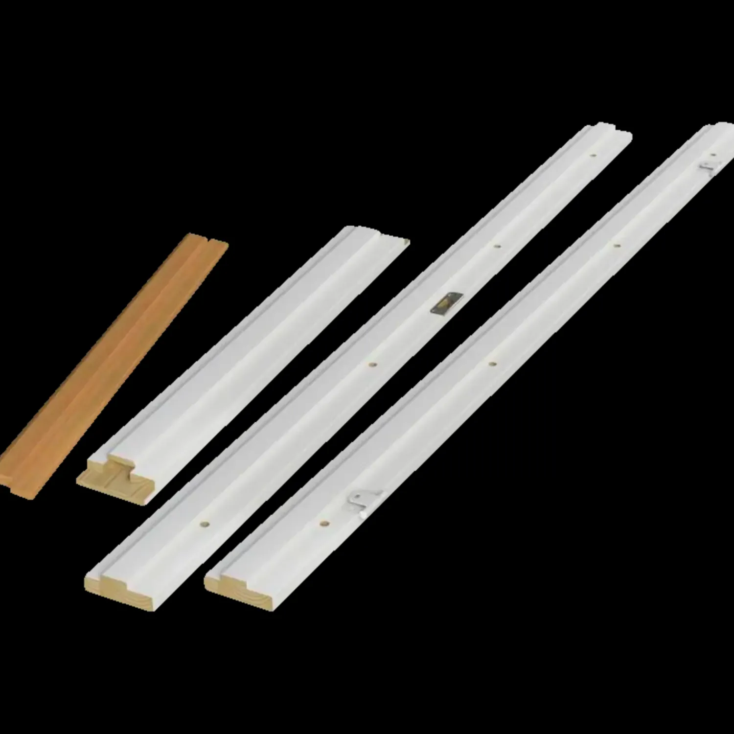 New Swedoor karm med bund fyr hvid 75x686x2089 mm