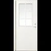 New Swedoor P-400 facadedør med glas 948x2115 mm venstrehængt hvid