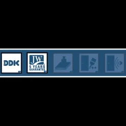 Discount Swedoor sprossedør SP10 glas hvid 40x825x2040 mm