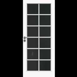 Swedoor Indvendige Døre^sprossedør SP12 glas hvid 40x825x2040 mm