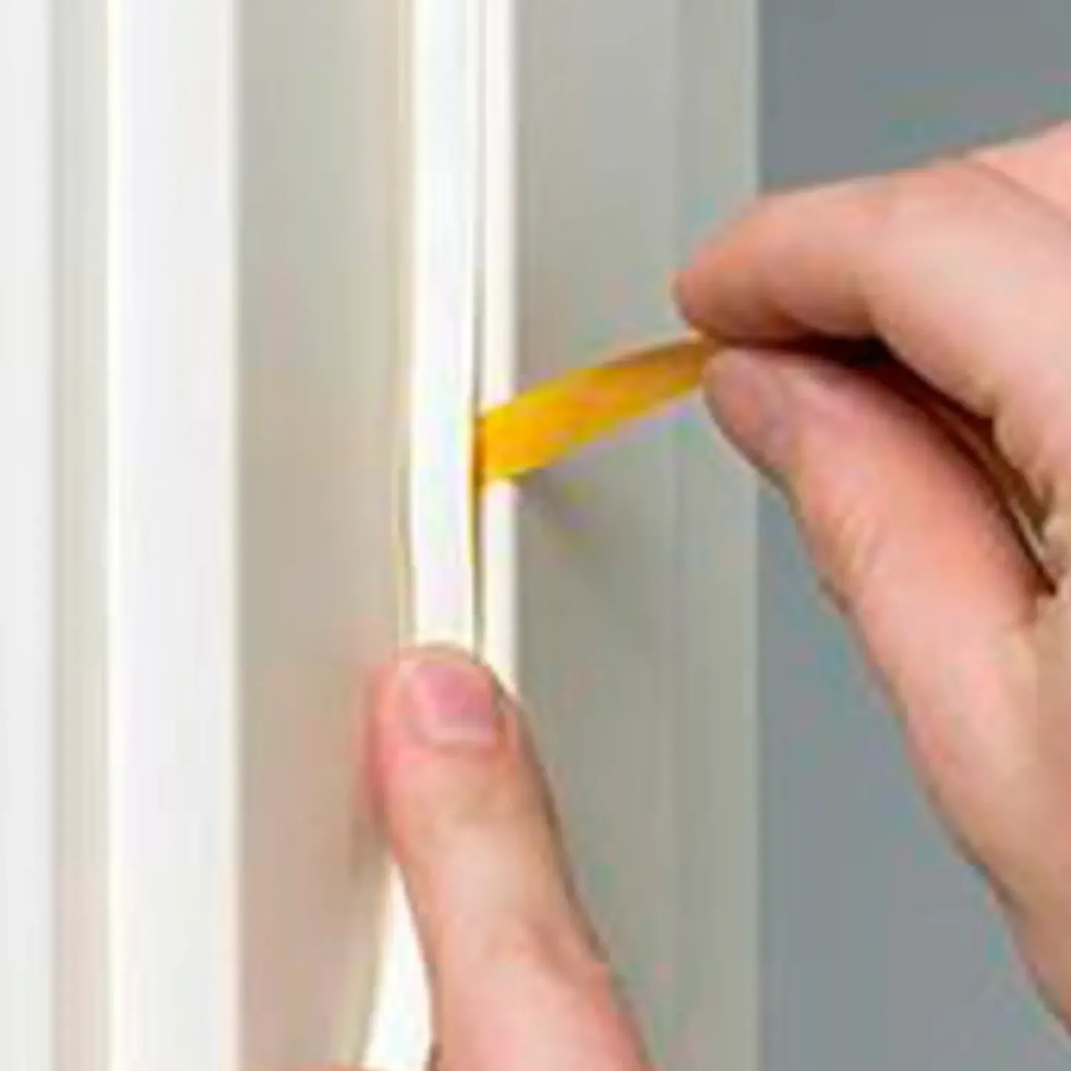 Swedoor tætningsliste hvid 5,1 m