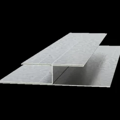 Swisspearl Tilbehør Til Facadebeklædning^13 H-skinne blank - 2400 mm