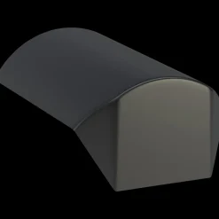 Swisspearl Bølgeplader^endestykke til konisk rygning sortblå