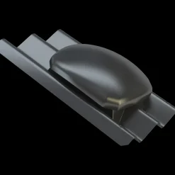 Swisspearl Bølgeplader^hætte til tagrumsventilation B7 410x550 mm 15/50° sortblå