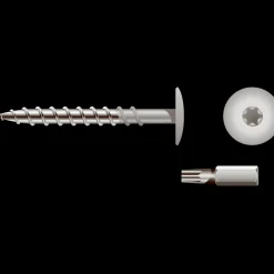 Hot Swisspearl SCR-W facadeskrue  4,5x36 mm P222 perle 250 stk