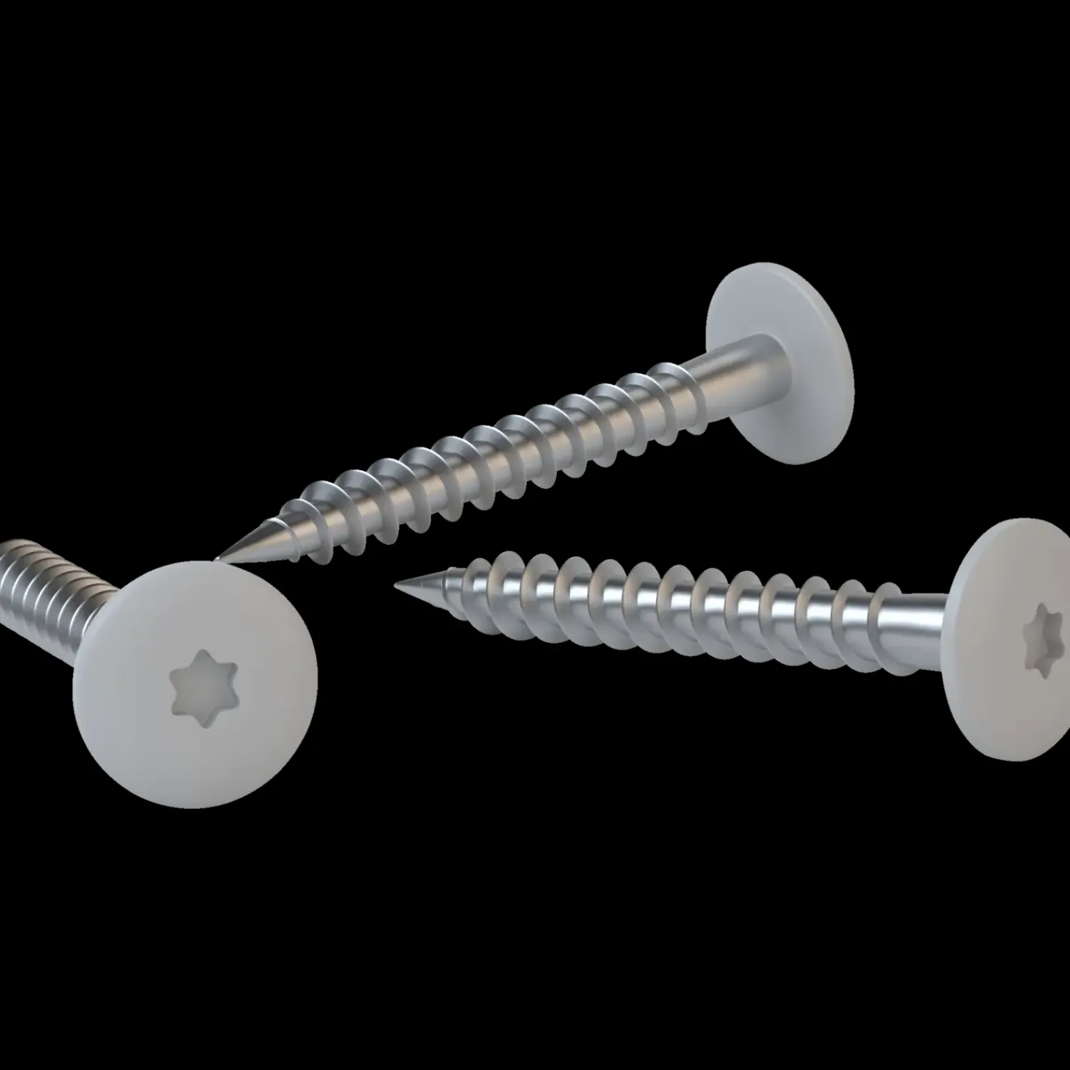 Swisspearl Facadeskruer^SCR-W facadeskrue 4.5x41 mm A2 CP010 lysegrå 250 stk