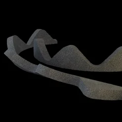 Swisspearl Bølgeplader^skumbølgeklods B6 sort 1030x25 mm