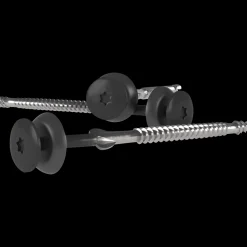 Swisspearl Tilbehør Til Tage Og Tagrender^Toscana tagskrue sort 6,5x113 mm 100 stk.