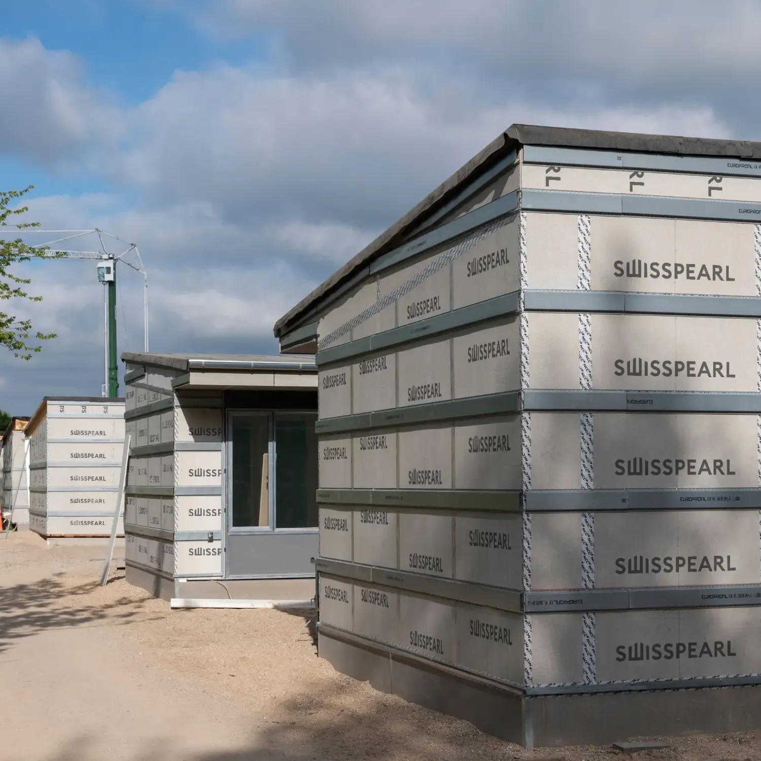 Swisspearl Facadeplader^windstopper handy basic natur 1200x2400x9 mm