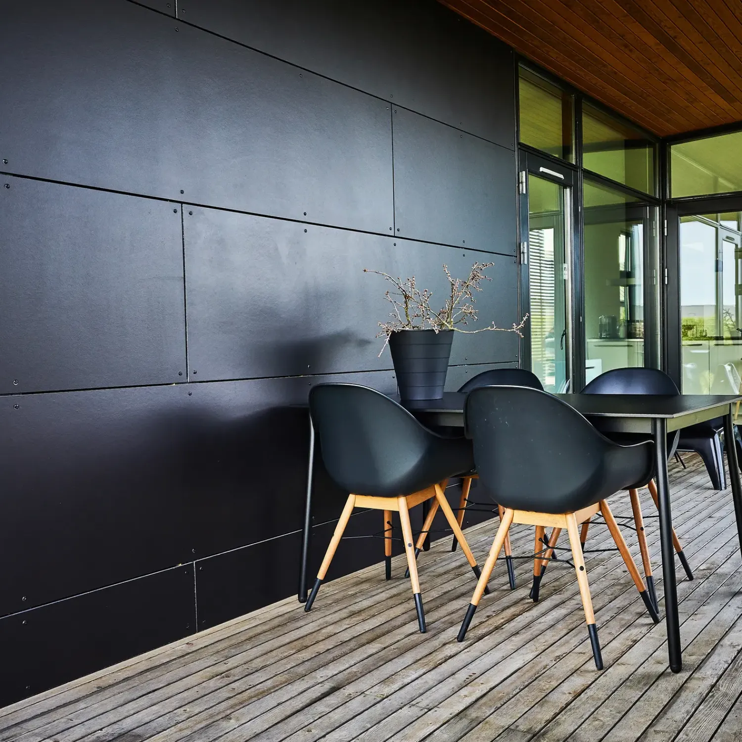 Hot Swisspearl Zenor fibercementplade 8x1192x2500 mm antracit