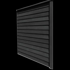 Frøslev træ Træhegn^Systemhegn fortsættersæt sortmalet 180 cm