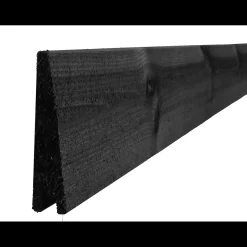 Frøslev træ Træhegn^Systemhegn fortsættersæt sortmalet 180 cm