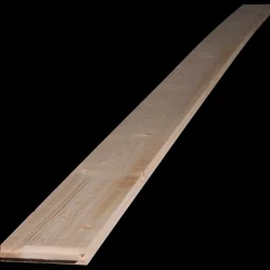 Tagbrædder^Tagbrædder fyr/gran rupløjede m/endenot 25 x 125 mm x 4,80 m