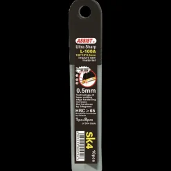 Tajima Assist sortcoated knivblade 18 mm 10 stk