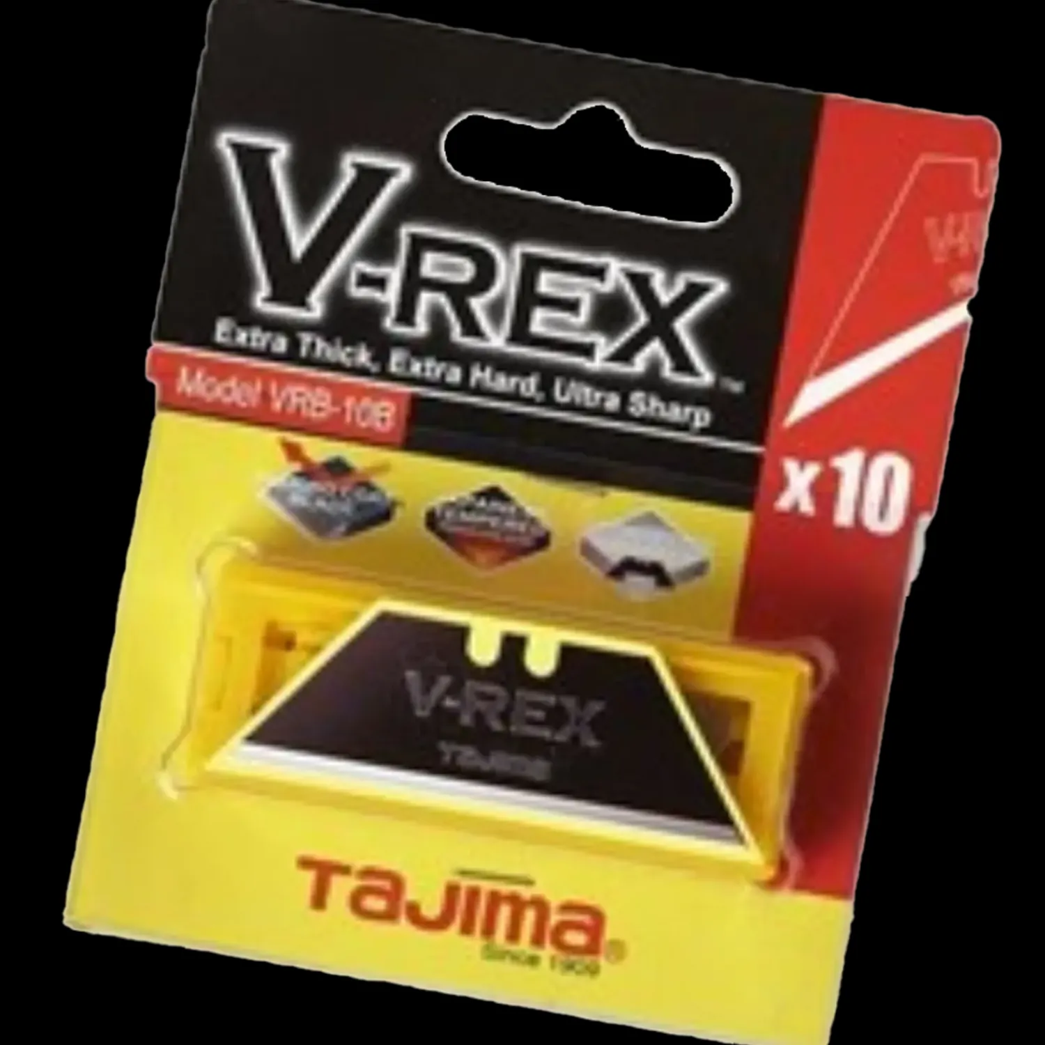 Online Tajima trapezblade sort coated 10 stk