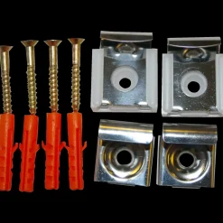 Target Badeværelsestilbehør^spejlbeslag 4 stk krom