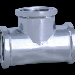 Vvs-Fittings Og Rør^Tee 1/2" krom