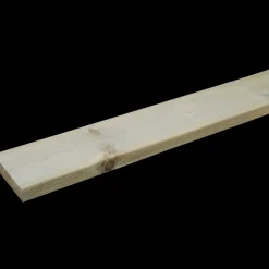 New Terrassebrædder GDS glat fyr trykimprægneret 32 x 125 mm L - 480 cm