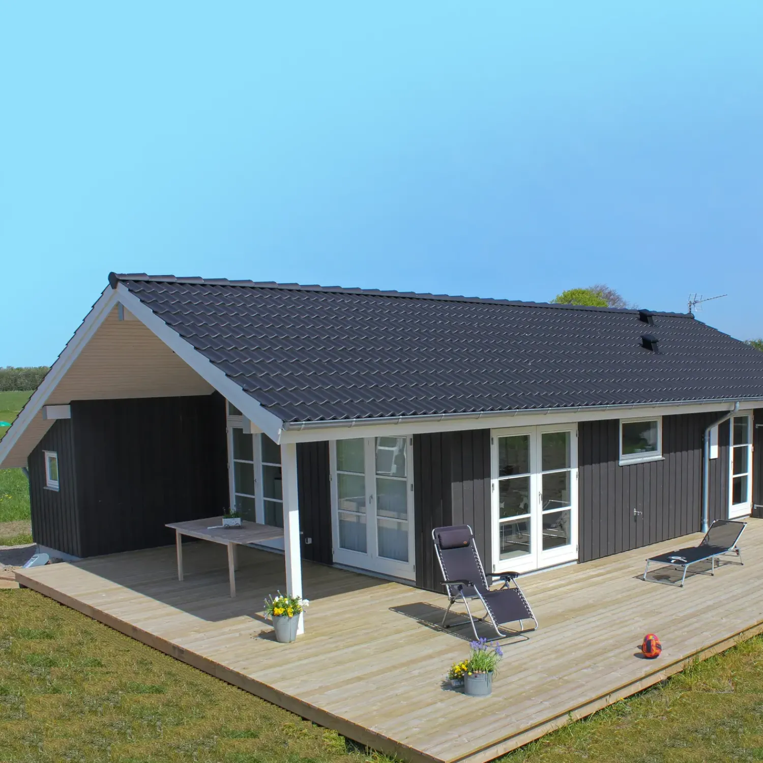 Trykimprægnerede Terrassebrædder^Terrassebrædder trykimpræg. 32x125 mm 3,6 m